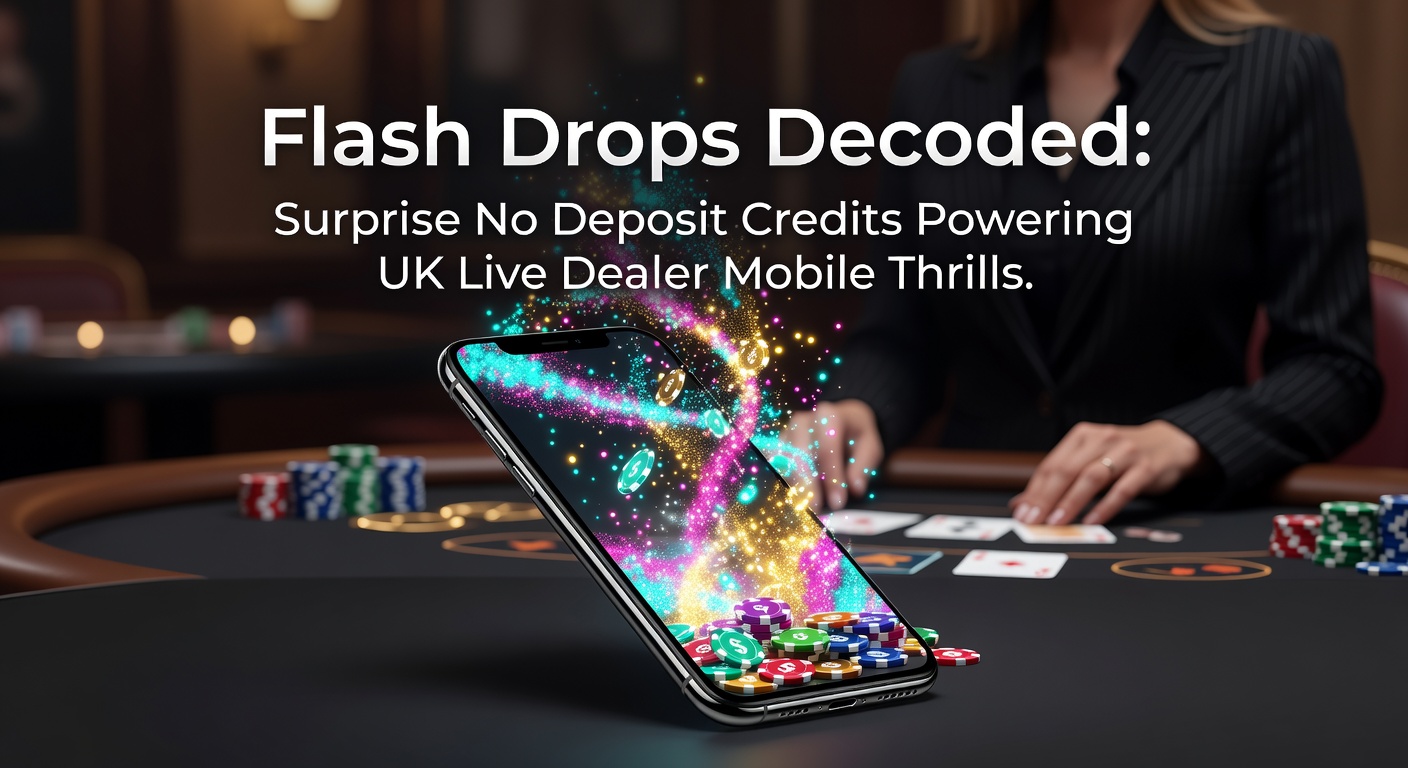 Close-up of a player's mobile interface during a live dealer roulette spin, with flash drop credits raining in as the wheel turns