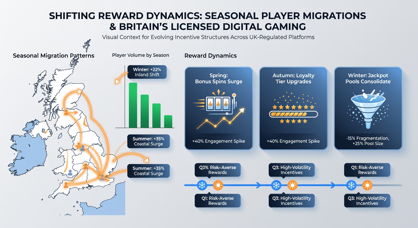 Reward adjustments responding to player migration trends in digital gaming networks